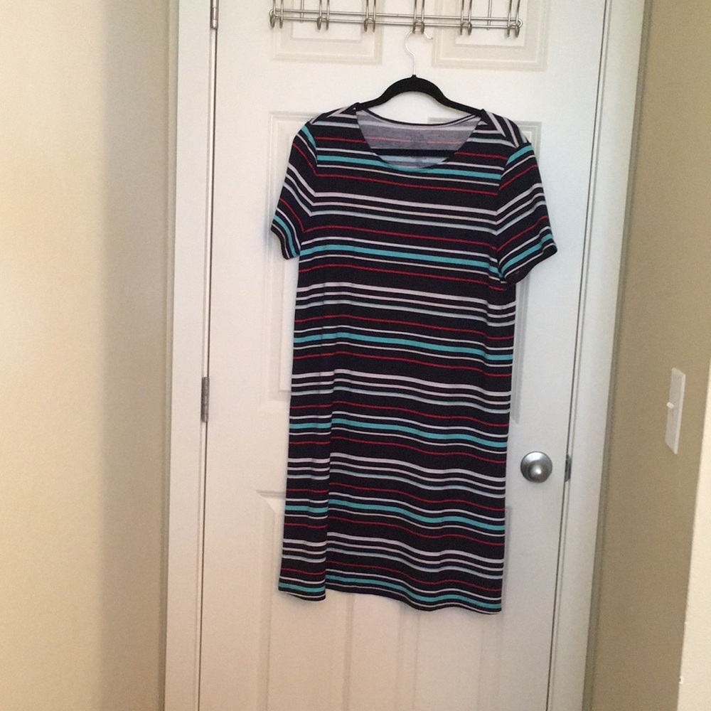 Croft & Barrow, XL, striped dress